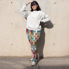 Monster Panda Leggings