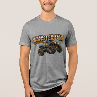 Monster Pappa Mäns Monster Truck T-shirt