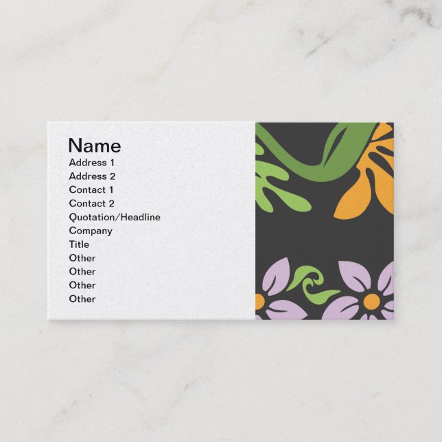 mönster_paradise_found_jilbert.ai visitkort (Framsida)