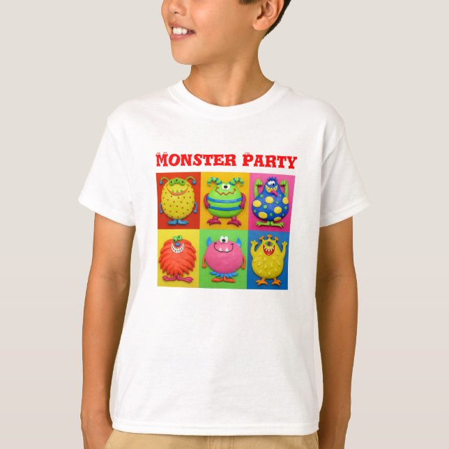 Monster Party Tee Shirt (Framsida)