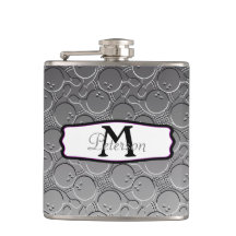 Mönster Personalizable för bowlingklotChrom Look