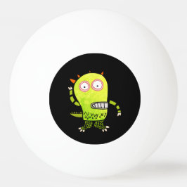 MONSTER PINGPONGBOLL MED SPECIALTILLVERKAT MONOGRA
