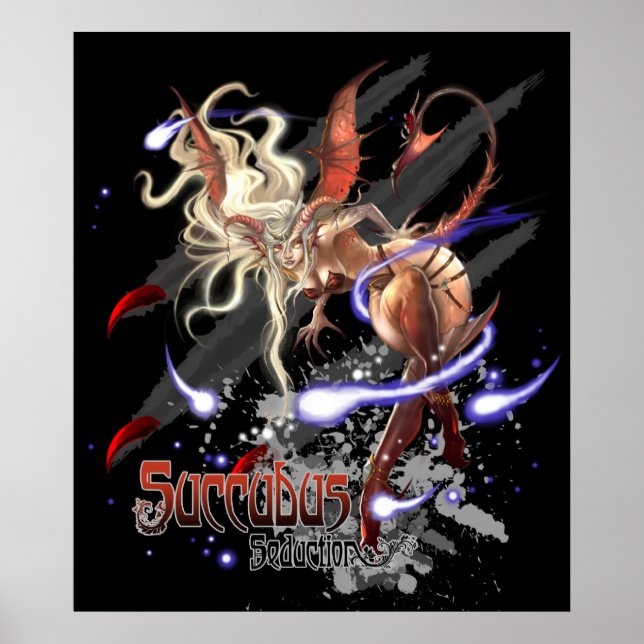 Monster Poster - Succubus Seduction (Framsidan)