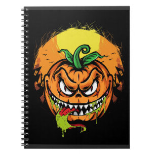 monster pumpkin halloween bärbar dator anteckningsbok