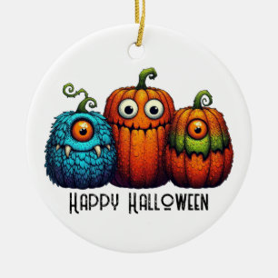 Monster Pumpkins Anpassa ornament