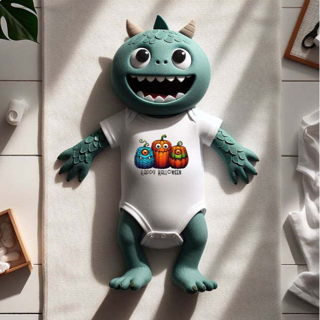 Monster Pumpkins T Shirt (Happy little monster!)