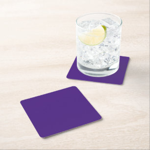Monster Purple Fyrkantig Pappersunderlägg Underlägg Papper Kvadrat