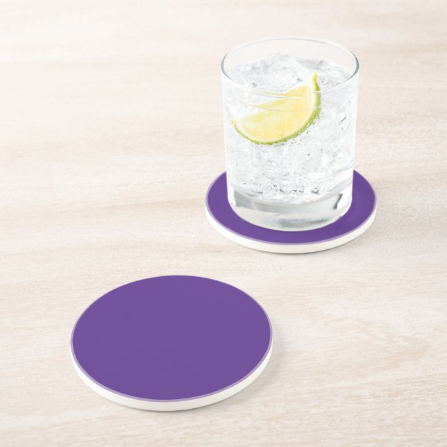 Monster Purple Sandstens Coaster Underlägg (Sidan)