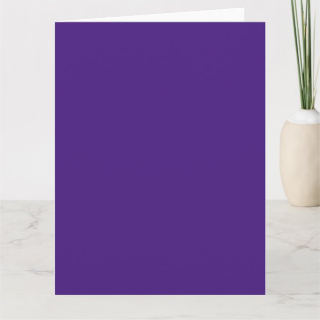 Monster Purple STOR Grattiskort Kort (Framsida)
