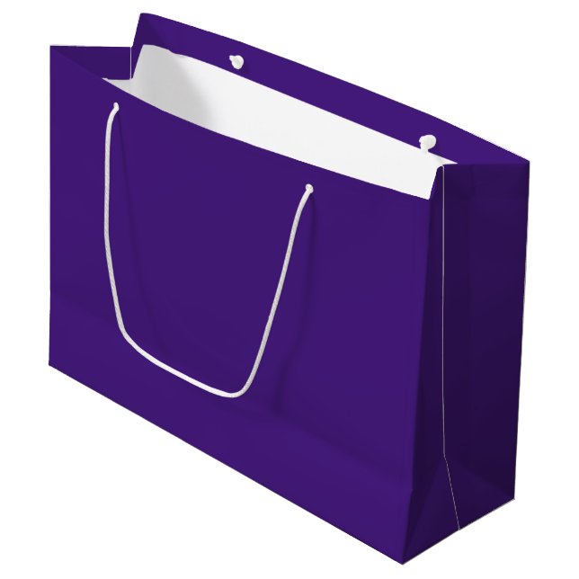 Monster Purple Stor Presentpåse (Framsidan Vinklad)