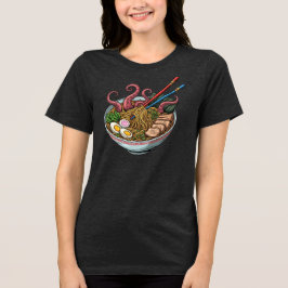 Monster Ramen - Creepy Cute Japanska Stil T Shirt