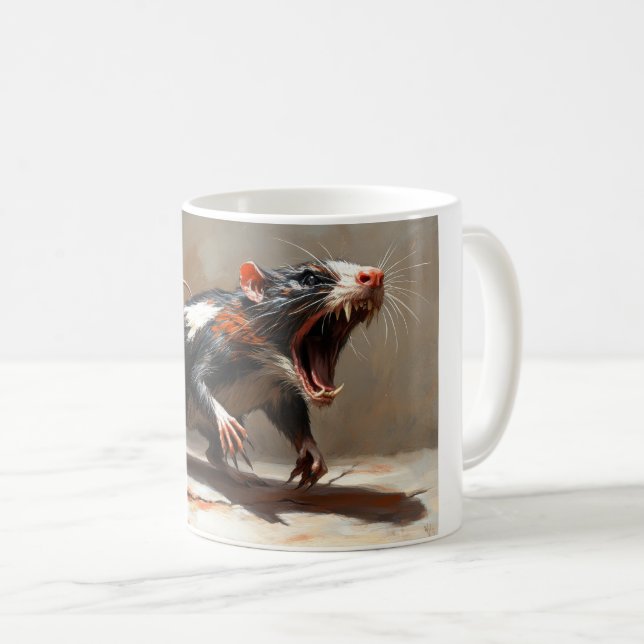 Monster råtta  kaffemugg (Framsida höger)
