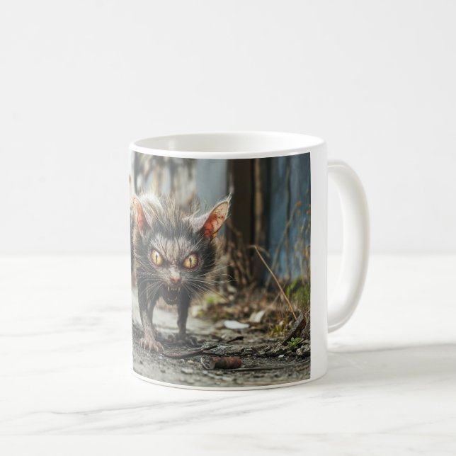 Monster råtta  kaffemugg (Framsida höger)
