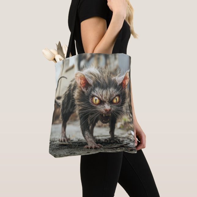 Monster råtta  tygkasse (Närbild)