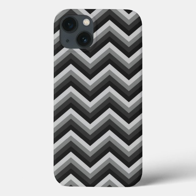 Mönster Retro Zig Zag Chevron (Baksida)