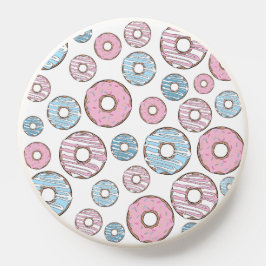 Mönster, Rosa Donuts, blå Donuts