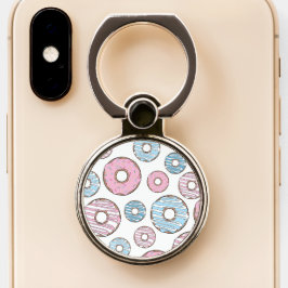 Mönster, Rosa Donuts, blå Donuts