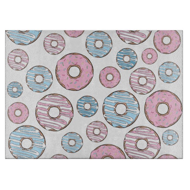 Mönster, Rosa Donuts, blå Donuts (Framsidan)