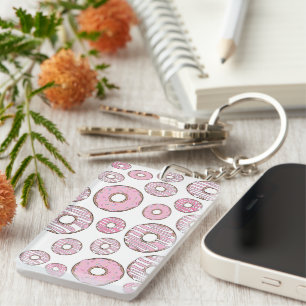 Mönster, Rosa Donuts, Sprinkles