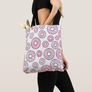Mönster, Rosa Donuts, Sprinkles Tygkasse