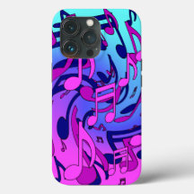 Mönster Rosa  Lila Aqua