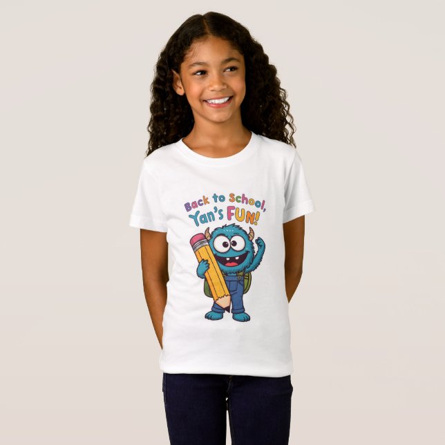 "Monster School Squad: Tillbaka till Roligten!" T Shirt (Hel framsida)