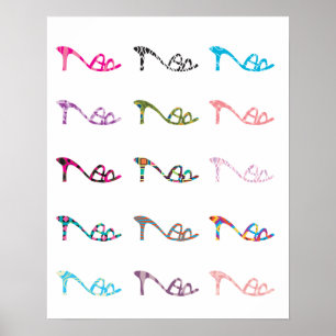 Mönster Shoes Poster