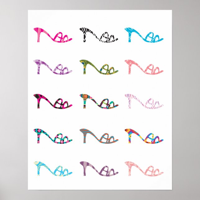 Mönster Shoes Poster (Framsidan)