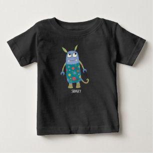 Monster Sidney Anpassat namn T Shirt