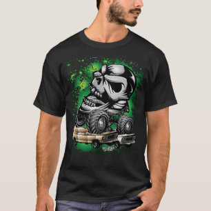 Monster Skull-kroppens roliga gris-gåvor T Shirt