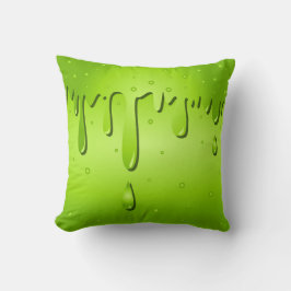 Monster Snot Grönt Slime Kudde
