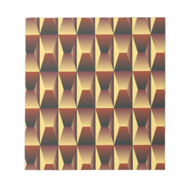 Mönster Snyggt Mode - Geometric Modern Elegant Anteckningsblock