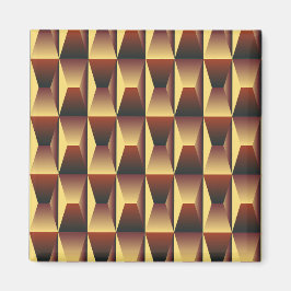Mönster Snyggt Mode - Geometric Modern Elegant Magnet