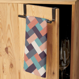 Mönster Snyggt Mode - Geometric Modern Vintage Kökshandduk