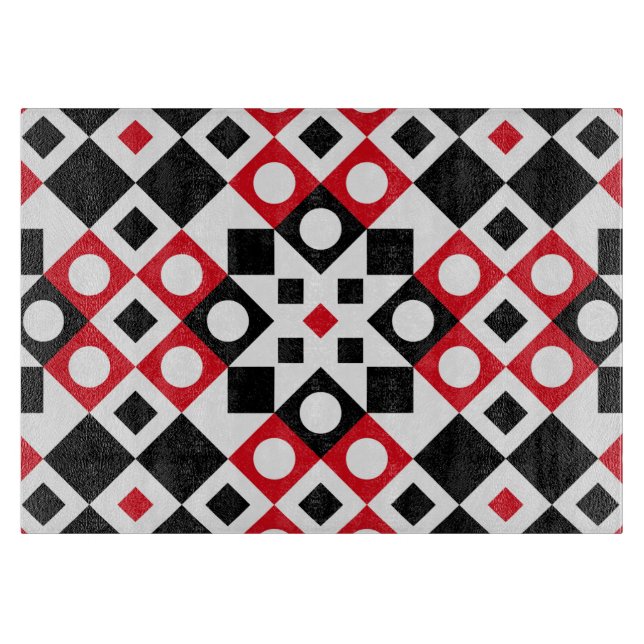 Mönster Snyggt Modern geometrisk Vintage (Framsidan)