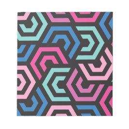 Mönster Snyggt Modern-Mode Geometric colorful - Anteckningsblock