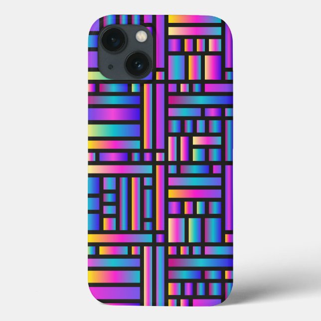 Mönster Snyggt Modern-Mode Geometric Tartan (Baksida)