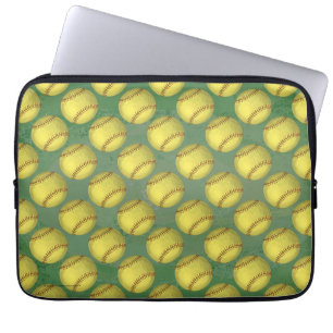 Mönster Softball Laptop Sleeve