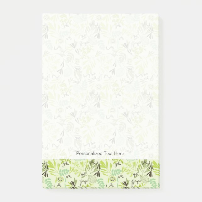 mönster som lite visar bebisfåglar post-it block (Framsida)