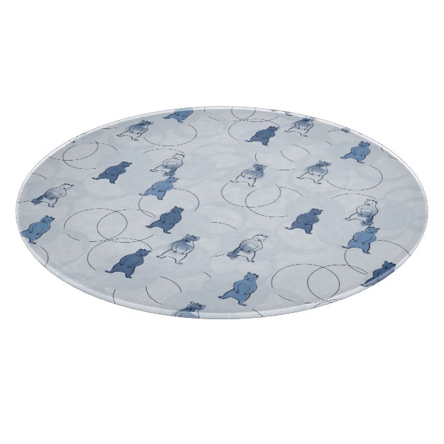 mönster som presenterar en grizzlybjörn (Hörn)