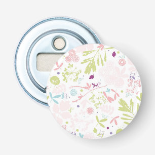 mönster som visar blommigt flasköppnare