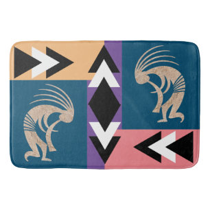 Mönster Southwest Kokopellis Badrumsmatta