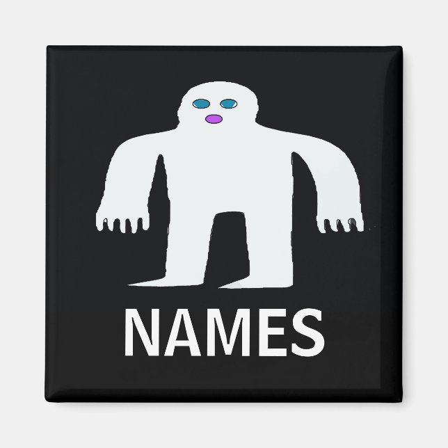 Monster, ,Souvenir Magnet (Framsidan)