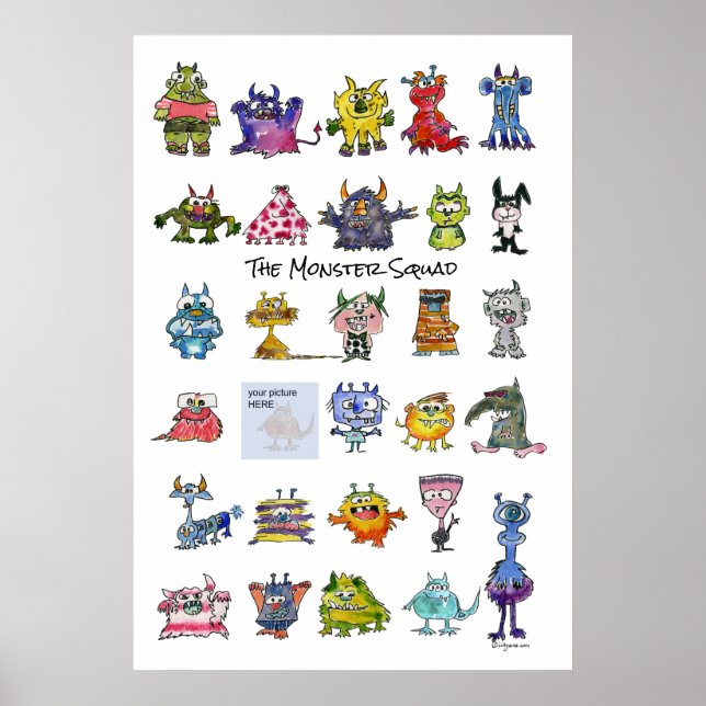 Monster Squad - Ladda upp fotot Poster (Framsidan)