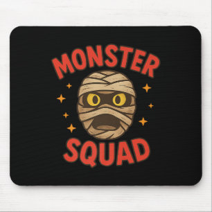 Monster Squad Mummy Ansikte Simple Easy Halloween  Musmatta