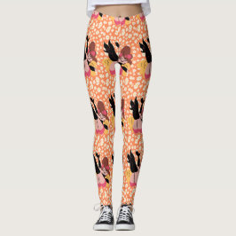 MÖNSTER STIL DESIGN LEGGINGS
