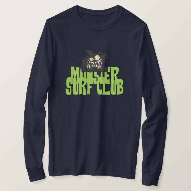 Monster Surfa Klubb T Shirt (Design framsida)