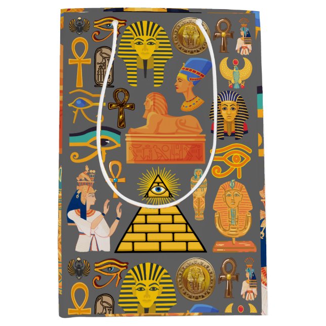 Mönster Symbol Ancient Egyptian Hieroglyphic (Framsidan)
