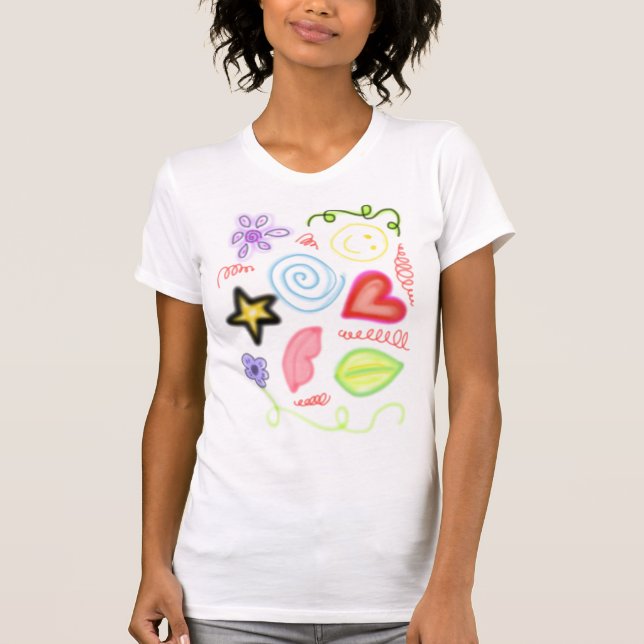 Mönster T Shirt (Framsida)
