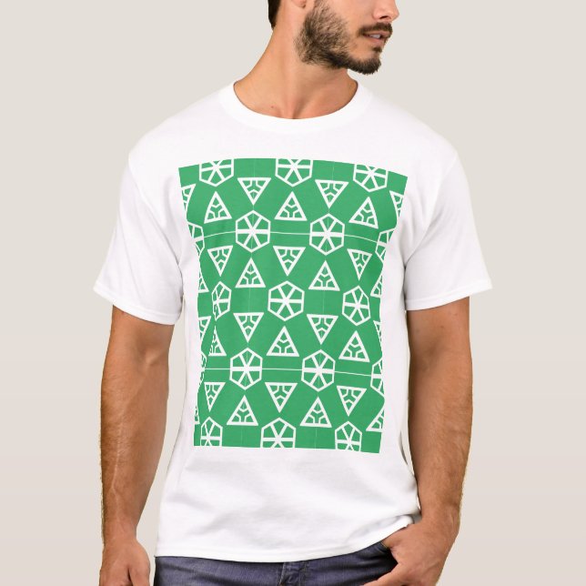 Mönster T-Shirt (Framsida)